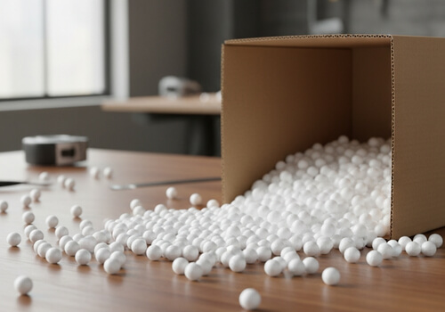 Styropor aus Karton ist zu entsorgen